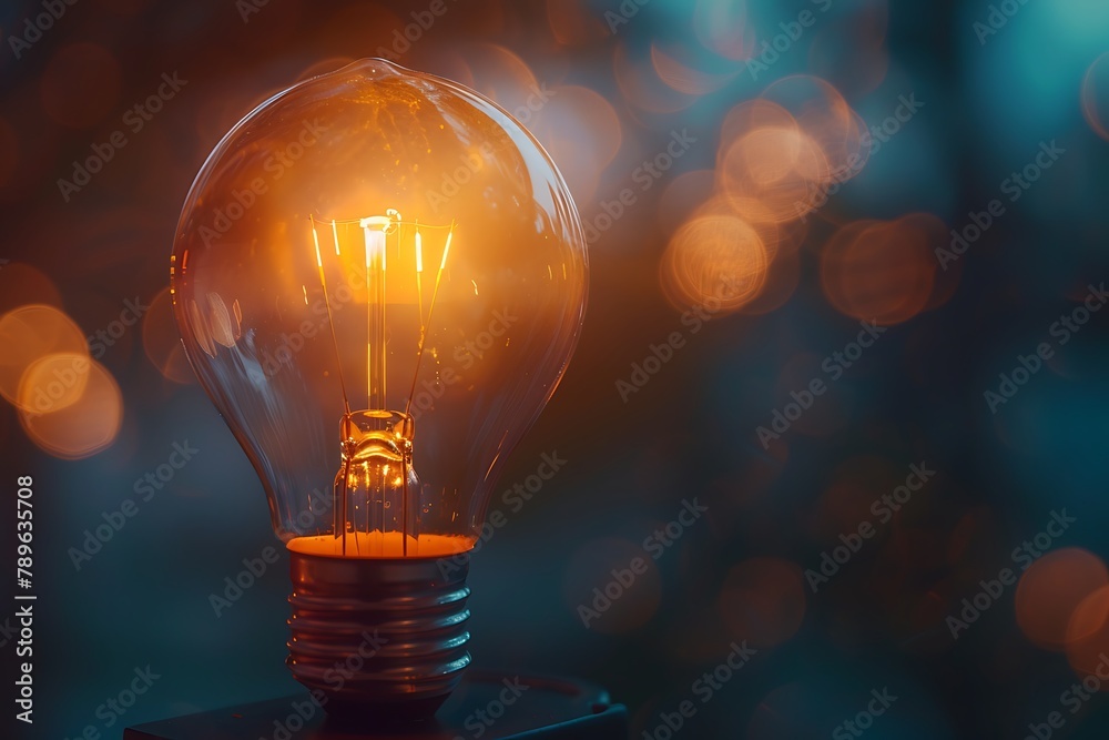 Bulb, idea, business, information, background, creativity, backlight . - obrazy, fototapety, plakaty 