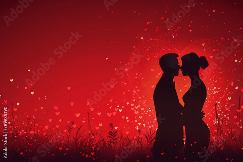 Modern and Artistic Valentine Themes: Creative and Romantic Illustrations Exploring Love, Bonding, and Artistic Expression