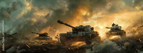 Tanks in war hero image © Ahmed Shaffik