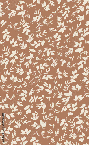 Flowers patterns. Seamless texture backdrop.