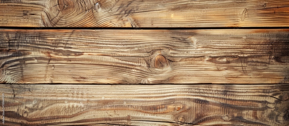 Naklejka premium Texture of a light brown wood grain.