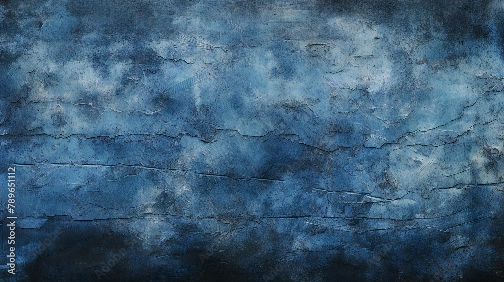 Obraz premium Blue and dark texture