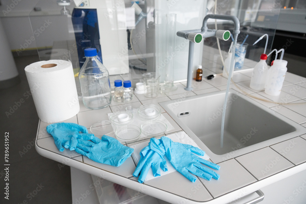 Sink In The Laboratory Sink In The Laboratory