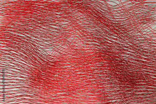 Abstract Red Scribble Texture