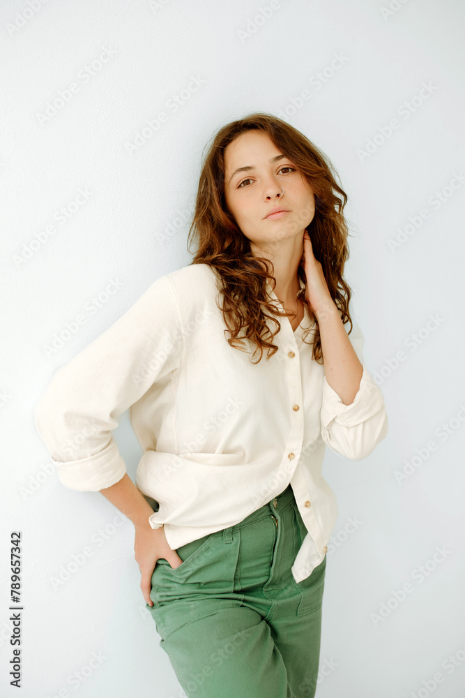 Studio shot of a woman Studio shot of a woman