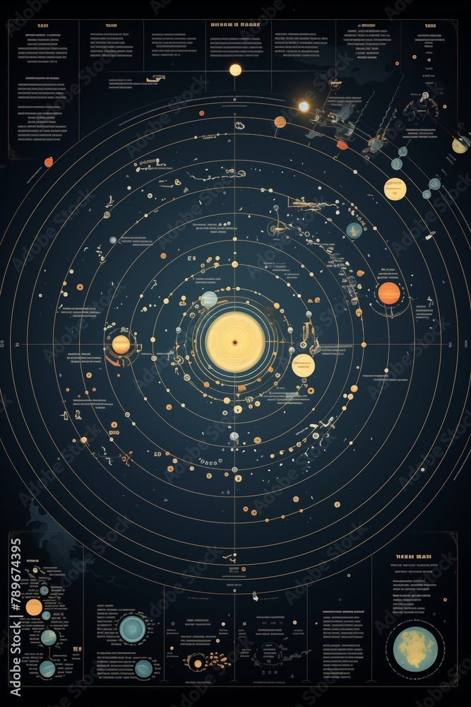 Obraz premium Planet background