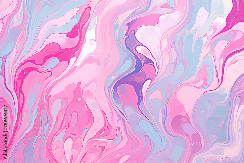 blue and purple pink ink waves abstract background illustration blue and purple pink ink waves abstract background illustration