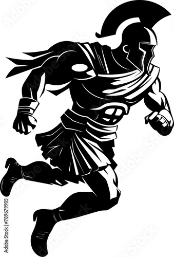 Agile Arena Assault Gladiator Sprint Emblem Rapid Runners Resolve Warrior Vector Logo