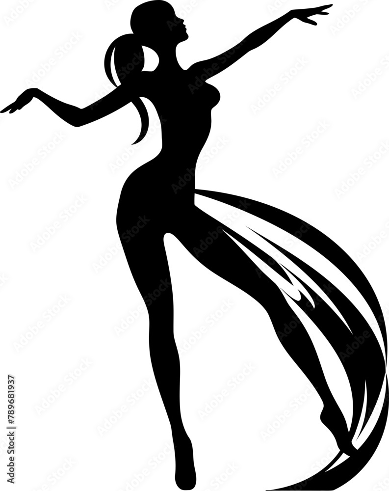 Graceful Gravitas Dance Soul Symbol Celestial Spin Dancer Icon Design Graceful Gravitas Dance Soul Symbol Celestial Spin Dancer Icon Design