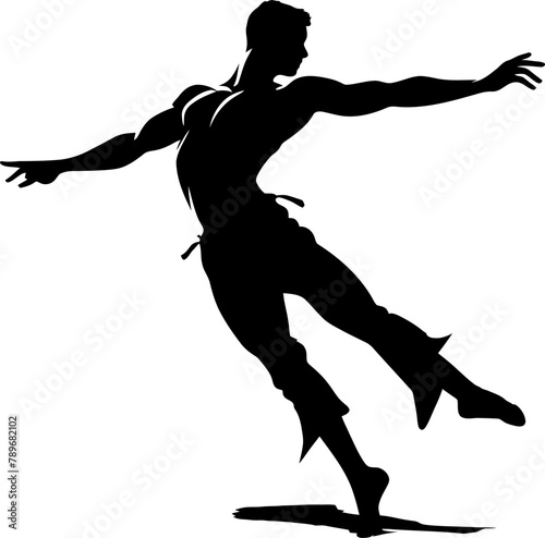 Radiant Revelry Soul of Dance Logo Ethereal Essence Vector Emblem Icon