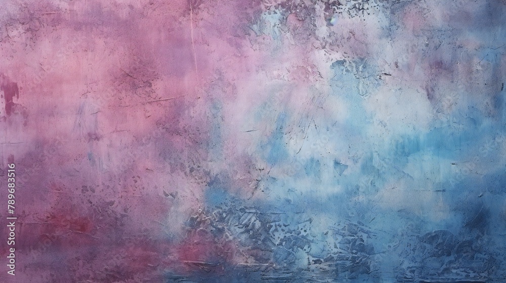 Fototapeta premium Pink and blue dirty texture