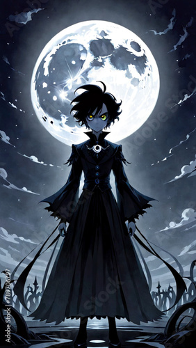 darkness Moon evil Halloween