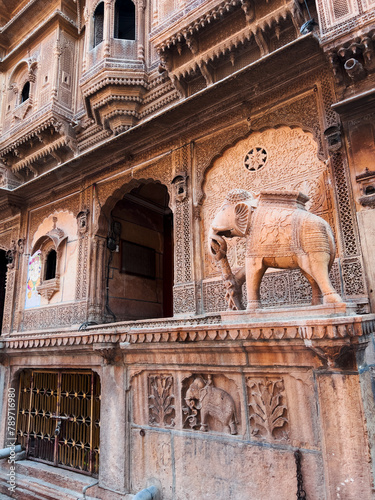 Jaisalmer, Rajasthan, historic haveli photo