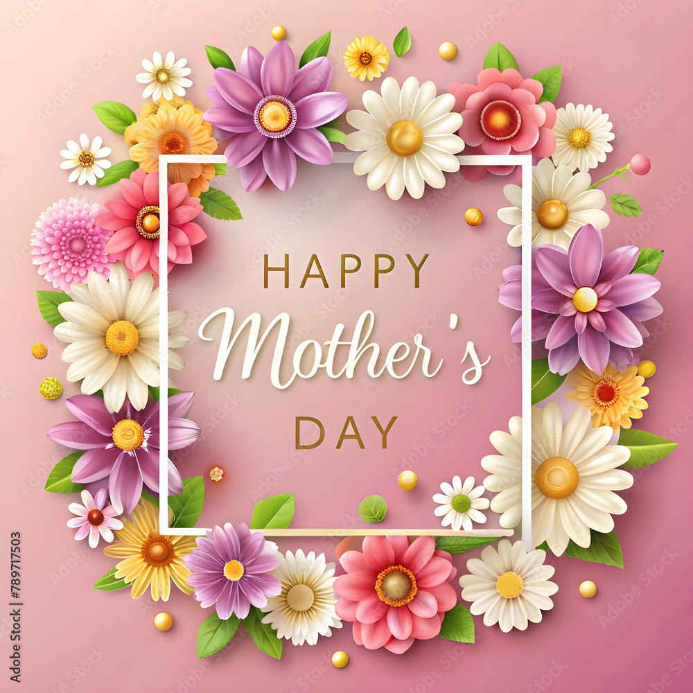 trendy mothers day card banner poster flyer trendy mothers day card banner poster flyer