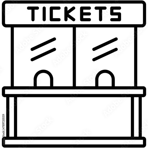 Ticket Box Icon