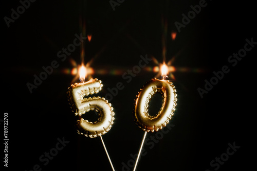 Fifty candles photo