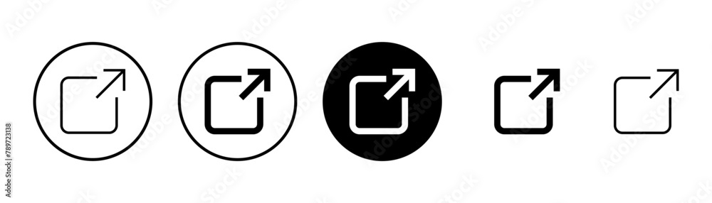 Link icon vector isolated on white background. Link vector icon. External link symbol vector icon. Hyperlink symbol Link icon vector isolated on white background. Link vector icon. External link symbol vector icon. Hyperlink symbol