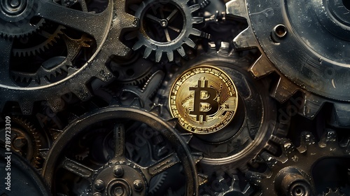 Bitcoin Coin and Gears: The Dynamics of Modern Finance