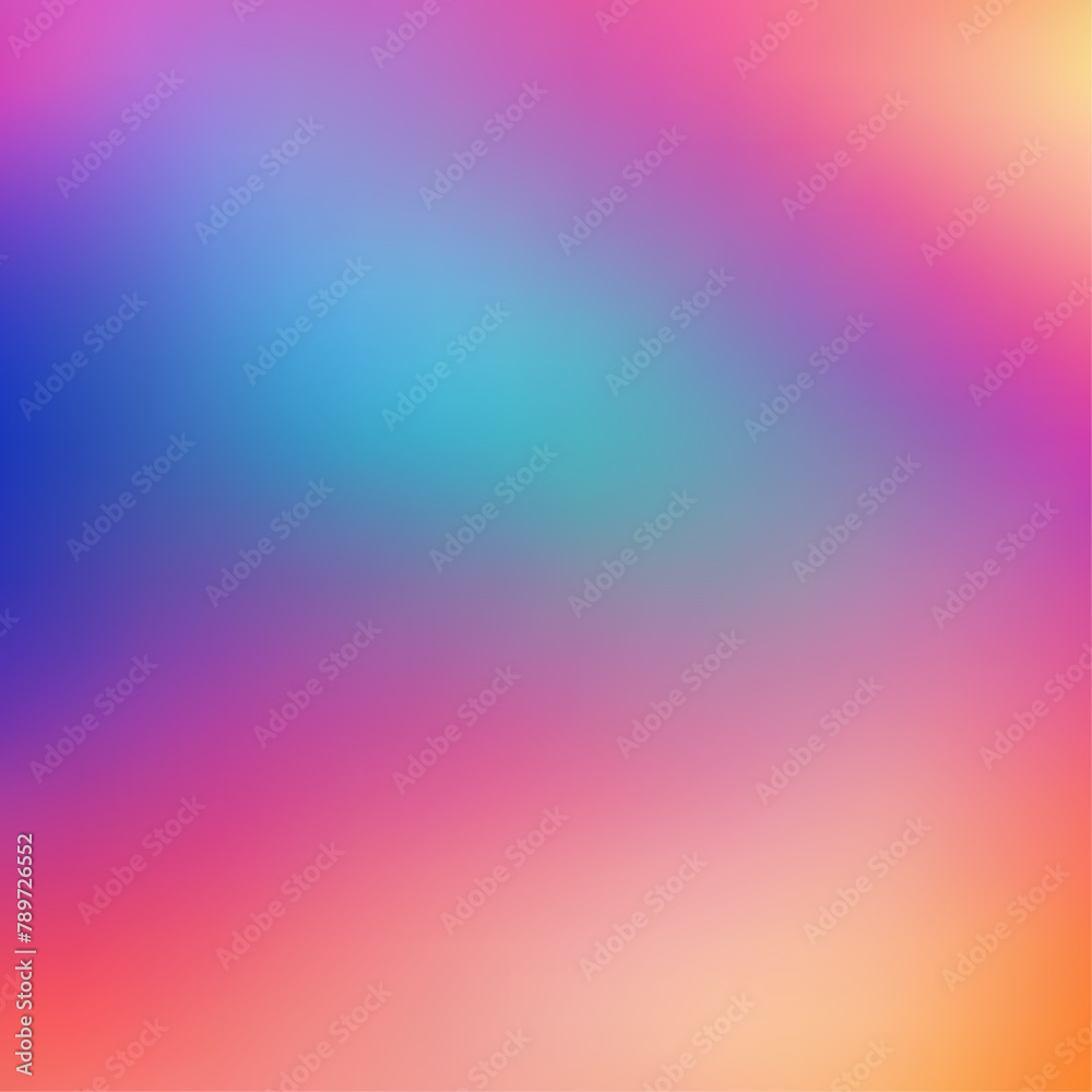 Colorful Vector Gradient Abstract Background Pattern