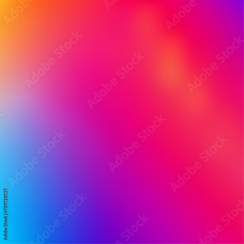 Abstract Vector Gradient Background Design with Unique Colors