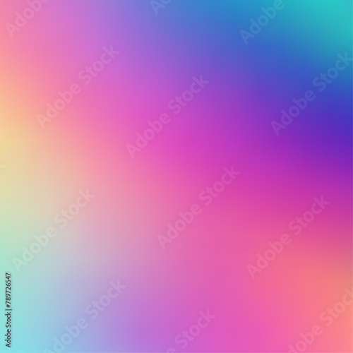 Trendy Abstract Colorful Vector Gradient Pattern