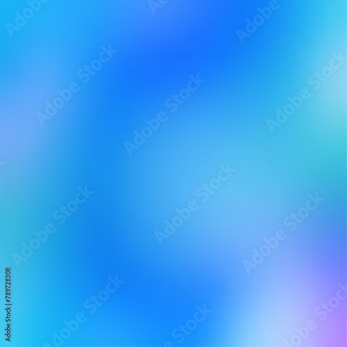 Blue Vector Gradient Colorful Abstract Wallpaper Background