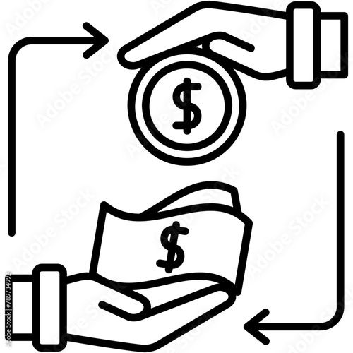 Currency Exchange Icon