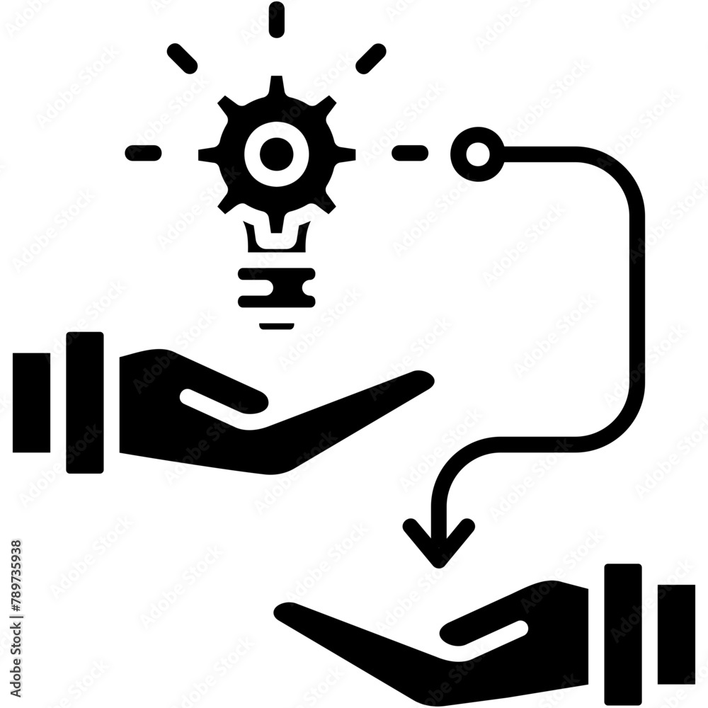 Skill Sharing Icon Skill Sharing Icon