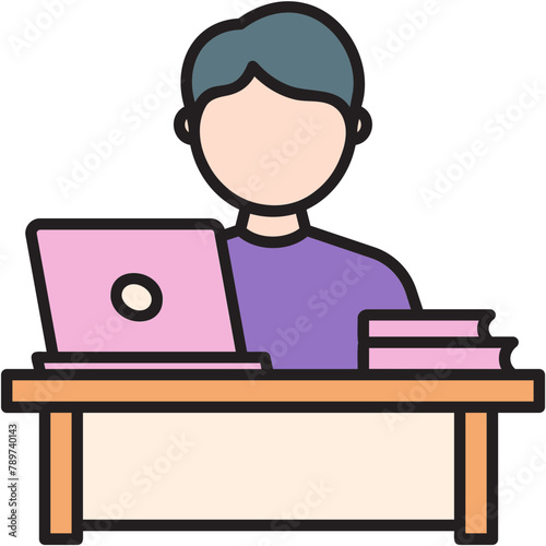 Digital Nomad Icon