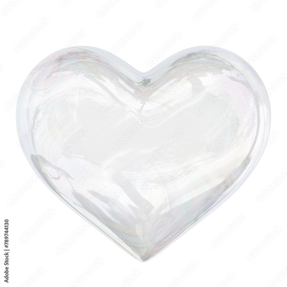 Transparent heart png, love icon sticker, 3D rendering Transparent heart png, love icon sticker, 3D rendering