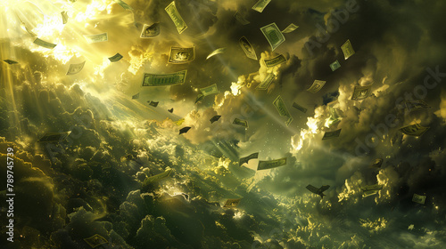 Monetary Storm: Wealth and Chaos