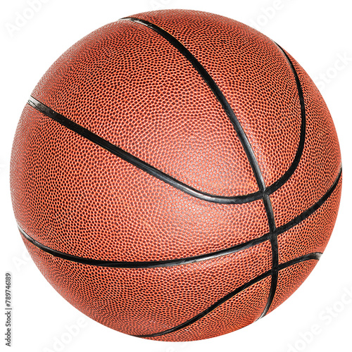 Basketball png sticker, sport equipment on transparent background © Rawpixel.com
