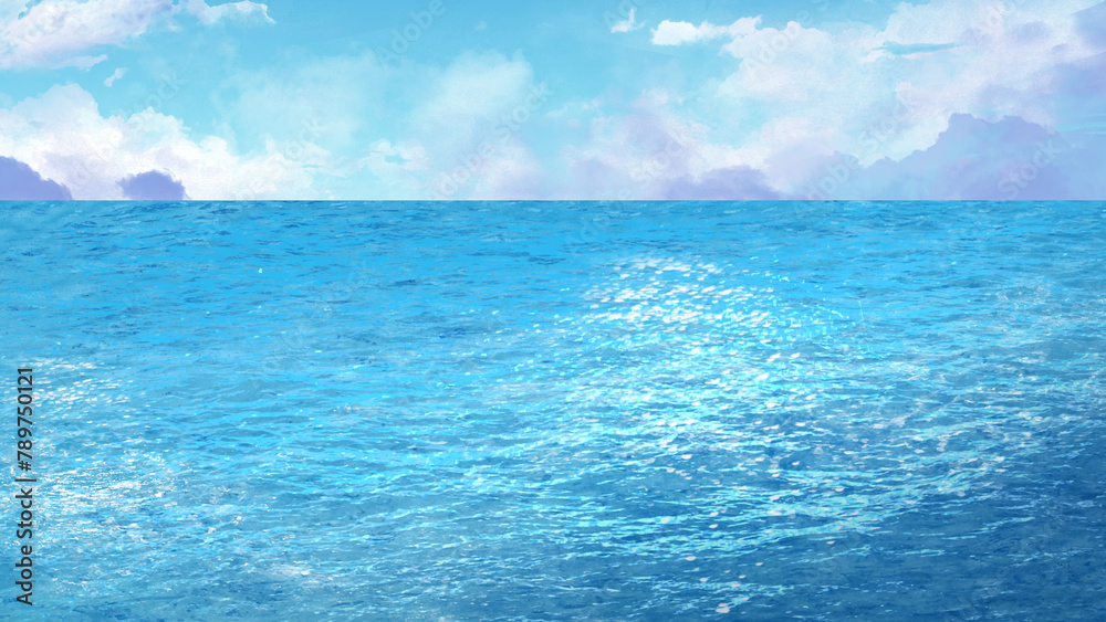 Obraz premium 昼間の水面