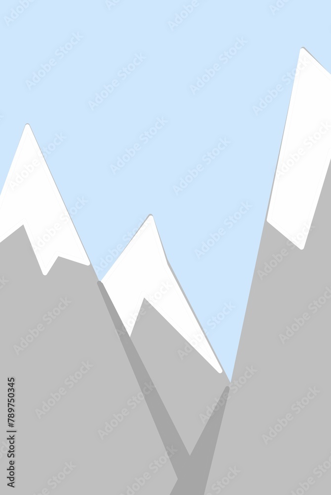 Background with iceberg Background with iceberg