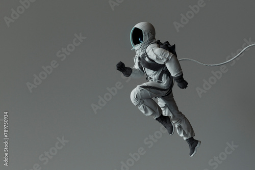 Triumphant Astronaut on Spacewalk photo