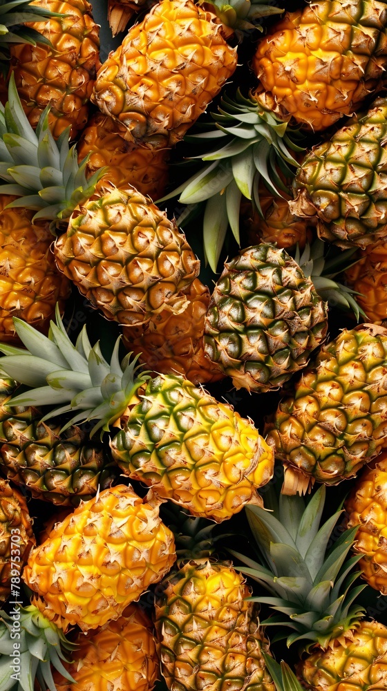 Pineapple. Background, wallpaper, banner. Pineapple. Background, wallpaper, banner.