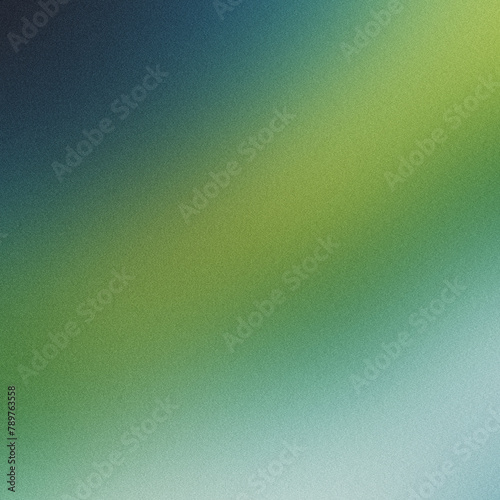 Blue Yellow Green White Gradient. Noise Texture. backdrop for header, banner, Poster Design. Vibrant Grunge Grainy Background. empty space, templet.