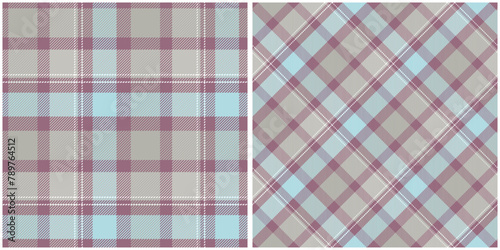 Scottish Tartan Plaid Seamless Pattern, Checkerboard Pattern. Seamless Tartan Illustration Vector Set for Scarf, Blanket, Other Modern Spring Summer Autumn Winter Holiday Fabric Print.