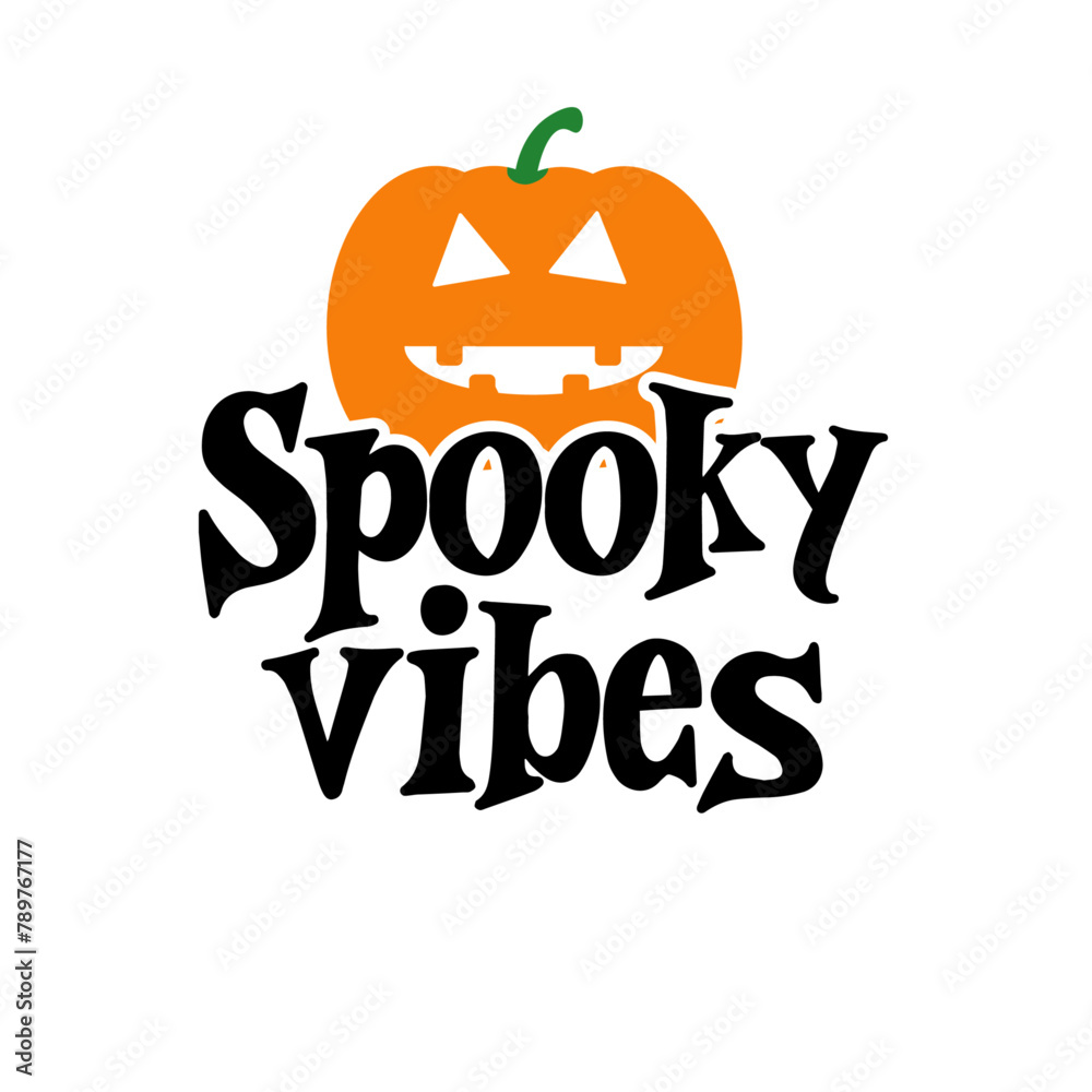 Spooky vibes svg