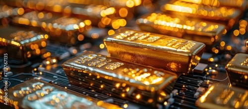Gold Trading Floor with Real Time Data and Powered Analysis for Financial Transactions and Investments