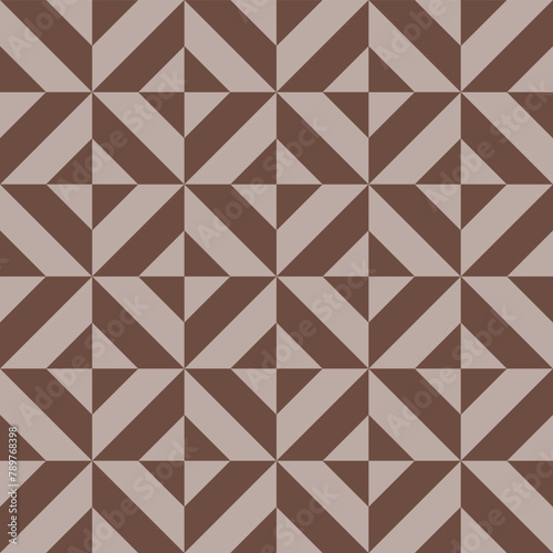 Brown geometric pattern background. geometric pattern background. geometric background. Geometric pattern for backdrop, decoration, Gift wrapping.