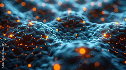 Nanotechnology Revolution Exploring the Tiny World of Nanoscale Engineering #789770347