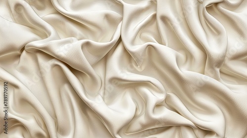 Soft calfskin leather pattern. Vintage backdrop with gentle hues and smooth textures AI Image