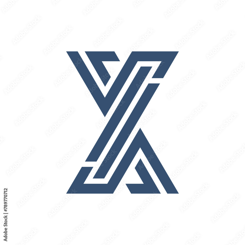 Monogram X. Design vector X logo. Monogram initial letter mark X logo design. Monogram design vector logo. Monogram initial letter mark X logo design. Simple X monogram. Monogram X design logo