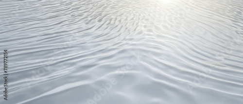 Beautiful abstract white water shadow surface texture natural ripple background
