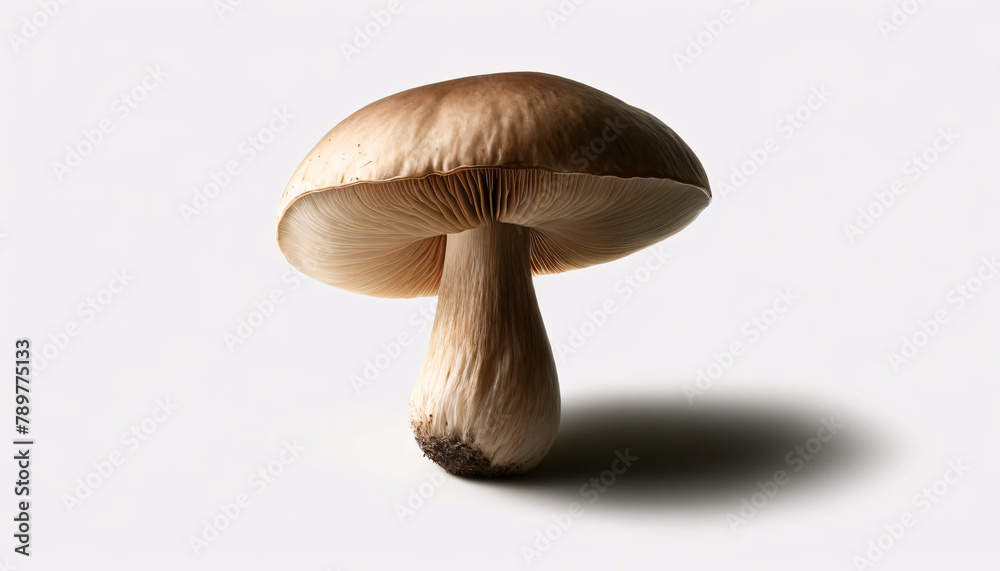 mushroom with a prominent cap and detailed gills mushroom with a prominent cap and detailed gills