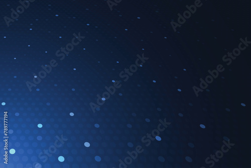 Abstract technology digital of particles design. Big data visualization background. Vector Illustration