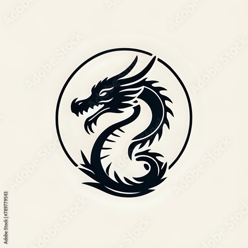 logo iconic dragon, circel logo dragon, chinese dragon tattoo, dragon tattoo design, dragon tattoo style, logo a dragon, dragon head illustration, dragon head vector, symbol dragon, circel logo dragon
