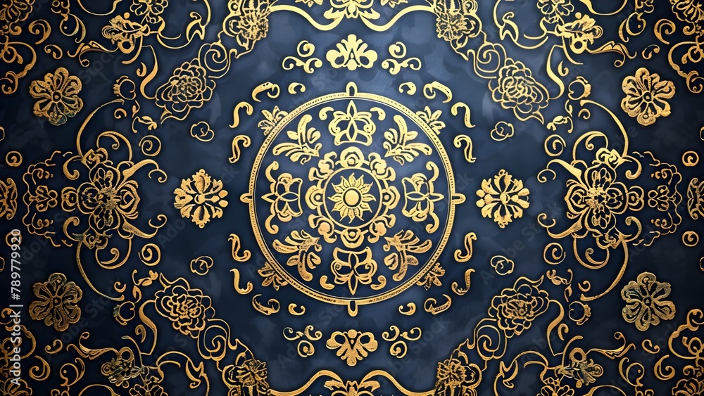 China pattern background