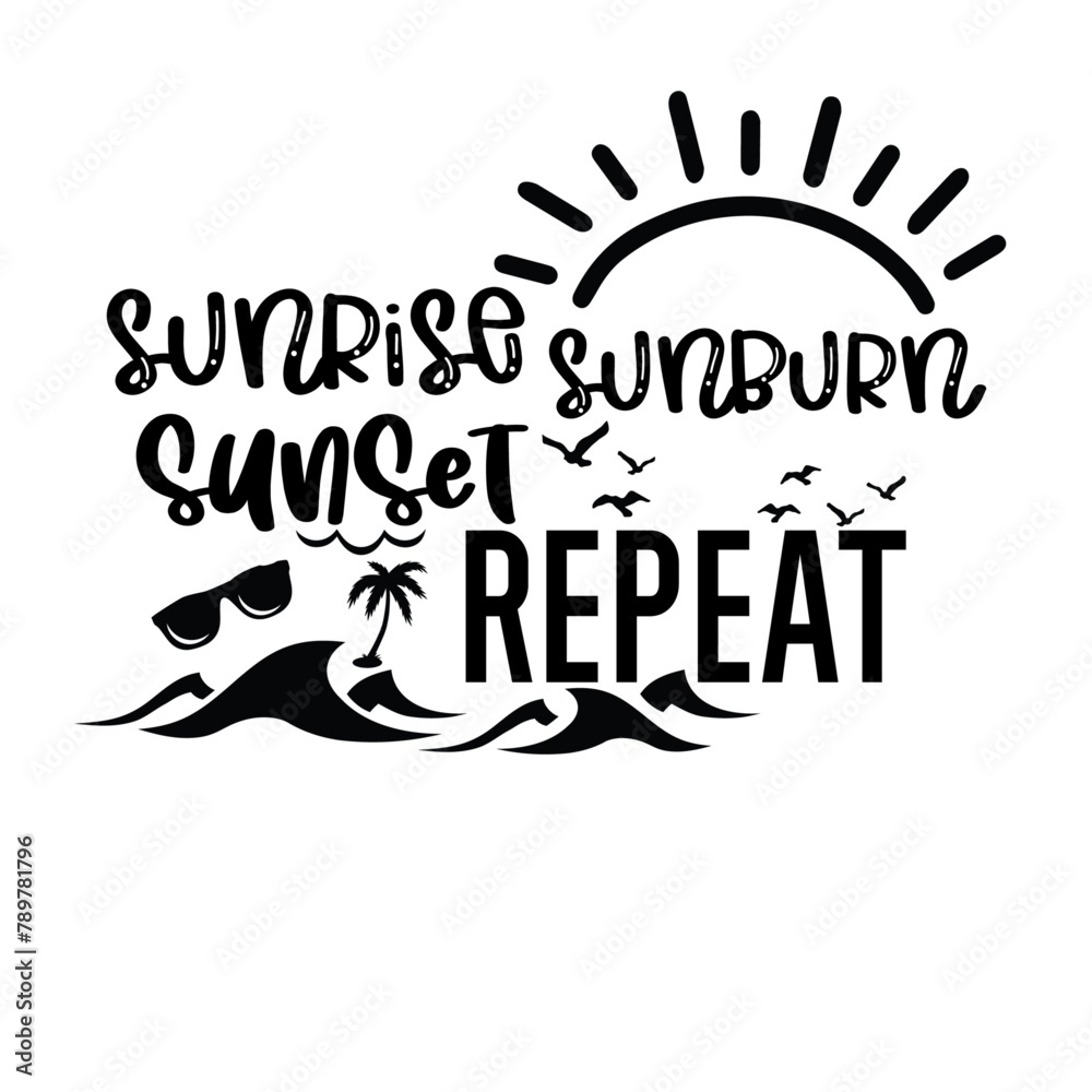 Sunrise Sunburn Sunset Repeat3 Sunrise Sunburn Sunset Repeat3